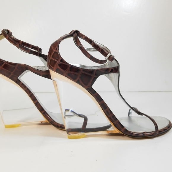 giuseppe clear heels